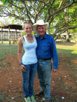 Lisa & Trevor on her last day
